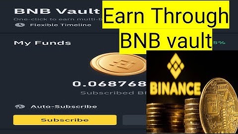 How to make money with BNB vault #BNBvault #2023 #Binance