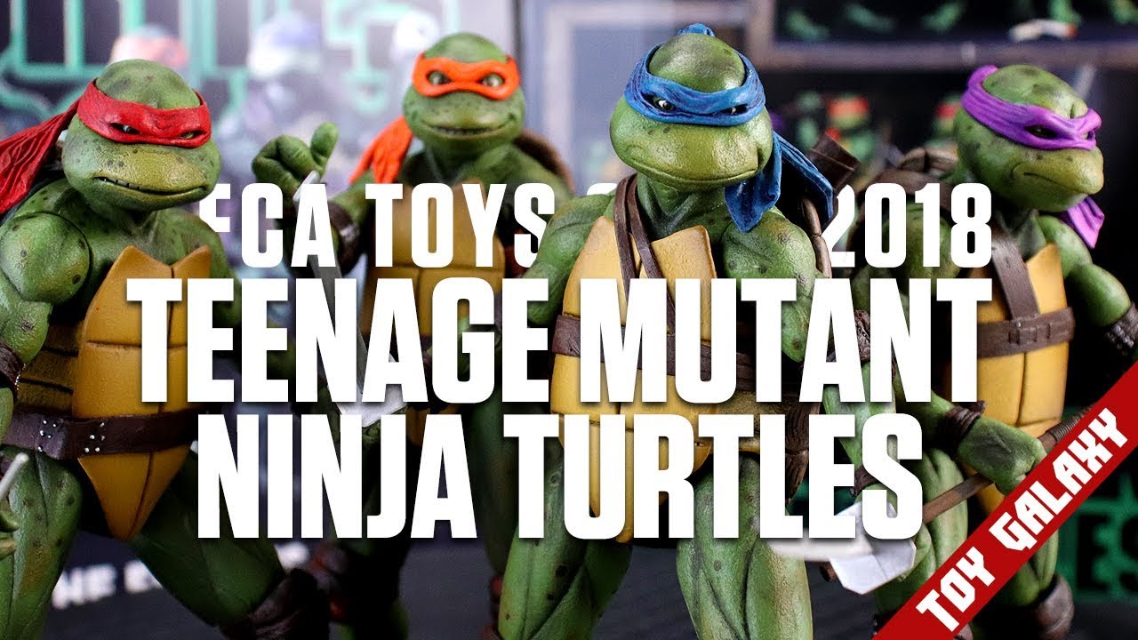 NECA Toys SDCC 2018 Exclusive Teenage Mutant Ninja Turtles Review