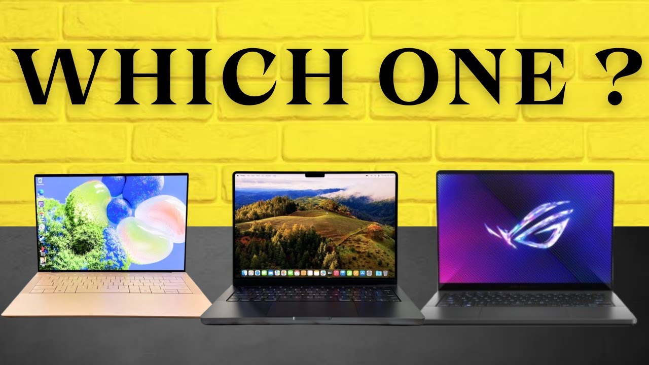 MacBook Pro 14 vs Dell XPS 14 vs Asus ROG Zephyrus G14- Which