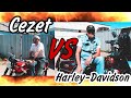 Чезет против Харлея/Cezet VS Harley-Davidson. На чьей стороне ты?