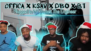 AMERICANS REACT| #A92 🇮🇪 Offica x Ksav x Dbo x BT - Plugged In W/ Fumez The Engineer | Pressplay