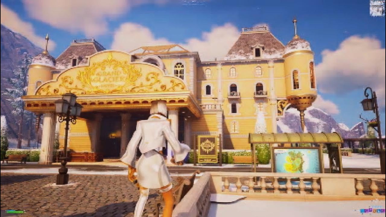 Fortnite room tour et ambiance du grand glacier Fortnite chapitre 5