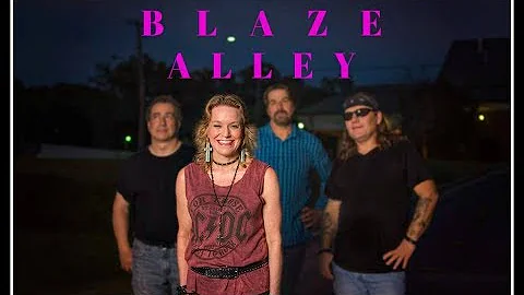 BLAZE ALLEY "LIVE" COVERS HEART - STRAIGHT ON TC R...