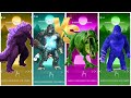 GODZILLA 🆚 T-REX 🆚 KING KONG | Tiles Hop Epic Dance Remix 🎵 | Epic EDM Gameplay