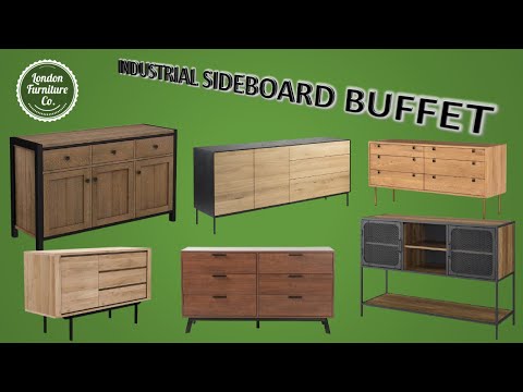 Video: INDUSTRIAL SIDEBOARD BUFFET