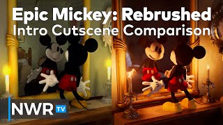 Epic Mickey: Rebrushed - Intro Cutscene Comparison Wii VS Switch