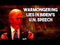 Biden's UN speech shows further US commitment to war and meddling, not 'diplomacy'