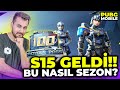 S15 GELDİ BU NASIL SEZON? / PUBG MOBILE 100. SEVİYE YAPTIK