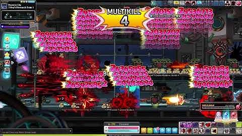 [MapleStory] Level 205 - 210 Kain Training Map - Research Train 1