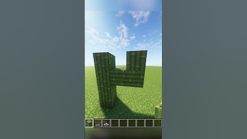 3 Easy Minecraft build hacks! #minecraft #tutorial #shorts