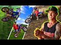 Kids Riding Dirt Bikes With Dad! The Deegans Family Goals