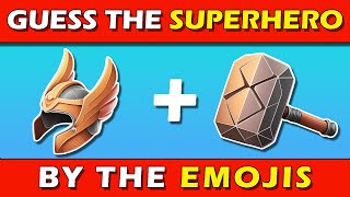 Can You Guess the Superhero by the Emojis? Superhero Quiz/Challenge!