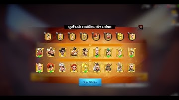 QUÁ HỜI CHO ANH EM ĐÃ TÍCH CHÌA KHOÁ VÀNG