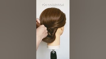 Kiểu tóc cô dâu búi thấp | Tóc Collection