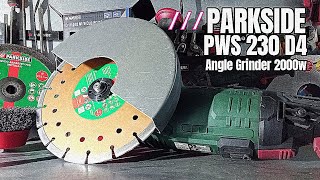 ] [ D4 2000w PWS 230 Angle Grinder PARKSIDE YouTube -