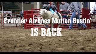 Mutton Bustin&#39; is BACK for Stock Show 2023!