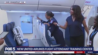 Inside Look At New United Airlines Flight Attendant Training