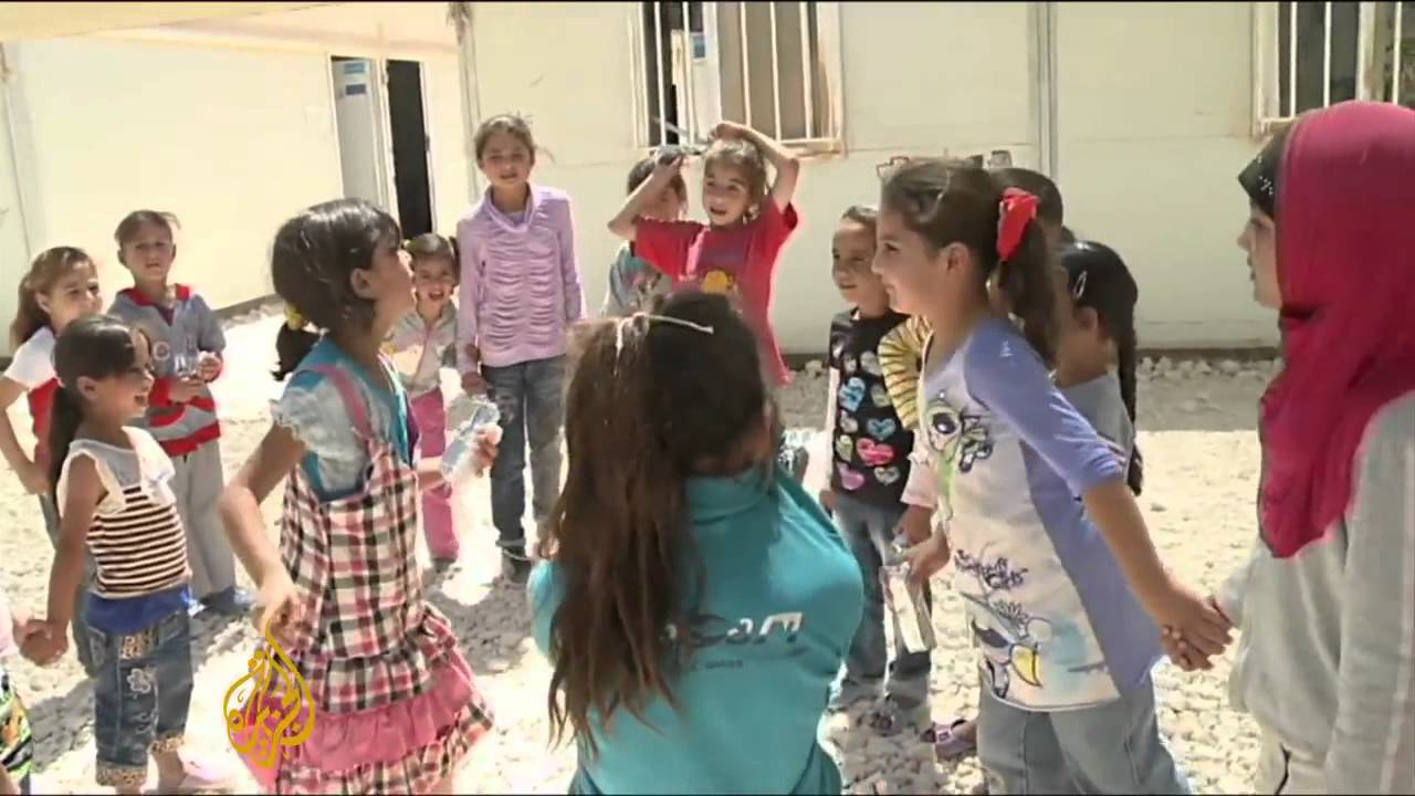 معاناة الأطفال وسط الصراع السوري