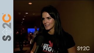 SU2C 2014: Digital Lounge with Angie Harmon