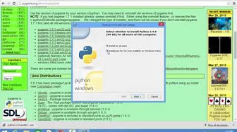 Desarrollando un Juego con Python en Pygame - YouTube