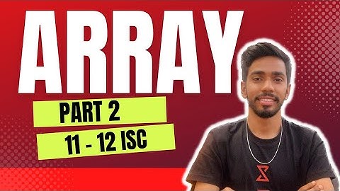 Array in java class 12  java class 11 | program in Java