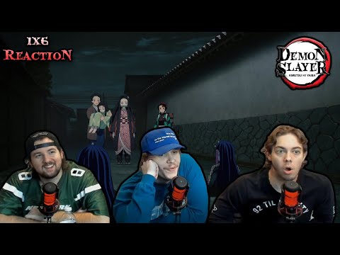 TANJIRO'S FIRST MISSION.. | Demon Slayer 1x6 "Swordsman Accompanying a Demon" Group Reaction!