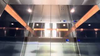 Beautiful Brand New 200 FPM TKE Traction Elevators At The Coastal Convention Center Miami Beach FL