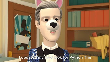 I updated my new look for Python The Plotagonist & Gamer 2020