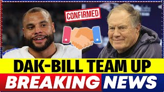 🚨BREAKING NEWS! DAK PRESCOTT & BILL BELICHICK TEAM UP! NO ONE EXPECTED THIS!DALLAS COWBOY NEWS TODAY