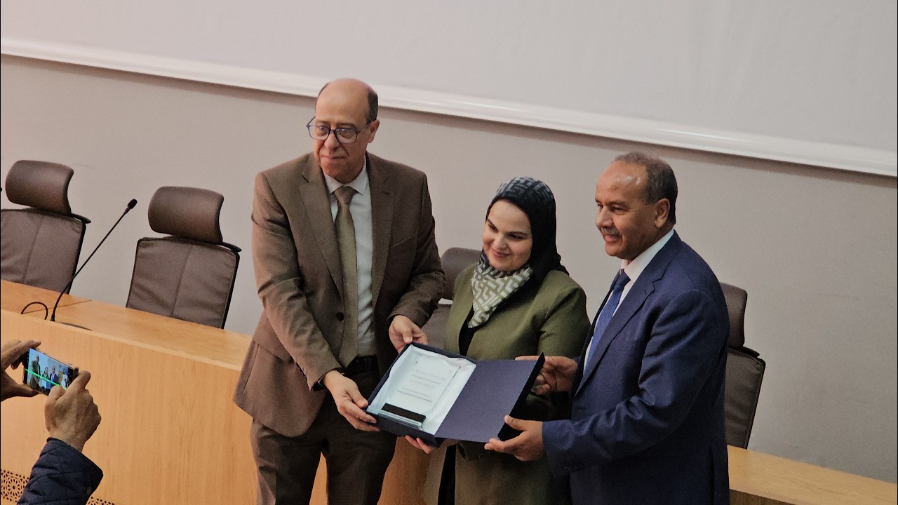 كلمة السيد عميد كلية العلوم والتقنيات  بسطات خلال  اللقاء العلمي وبمناسبة افتتاح السلسلة الرمضانية.