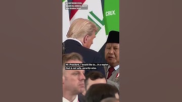 Watch: ‘Hot Mic’ Captures Indonesian President Asking Trump for Meeting With Son Eric