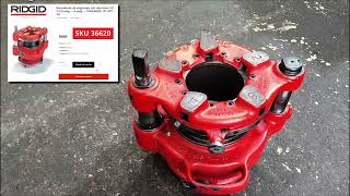 Cómo Cambiar Peines de Terraja RIDGID 141 (SKU 38120) | Tutorial Rápido