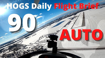 EP 27 Autorotation Engine Failure Practice With 90 Turn