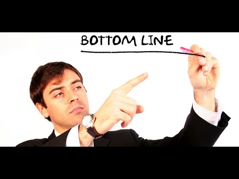 What is The Bottom Line?
