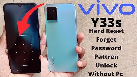 Vivo Y33s Hard Reset Password Remove | How To Reset Pattren Password Unlock Vivo Y33 Without Pc
