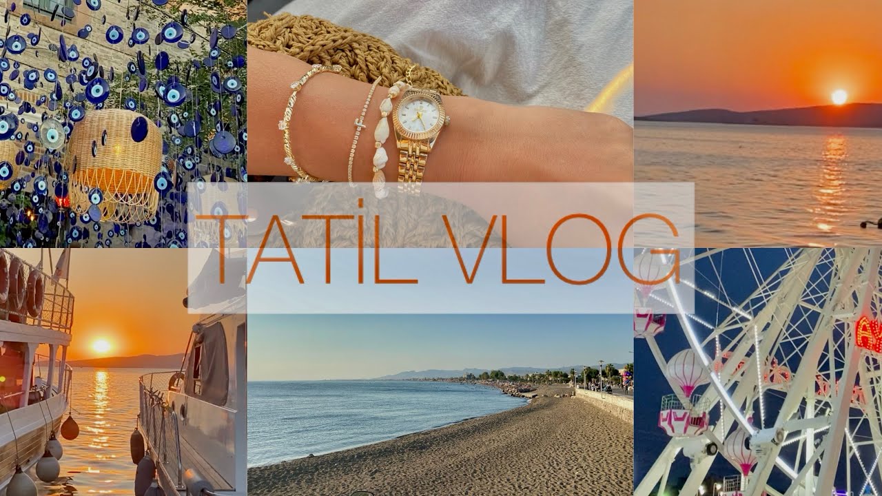 AYVALIK | SARIMSAKLI | CUNDA | KÜÇÜKKÖY |ALTINOVA | DİKİLİ | TATİL VLOG |SESSİZ VLOG