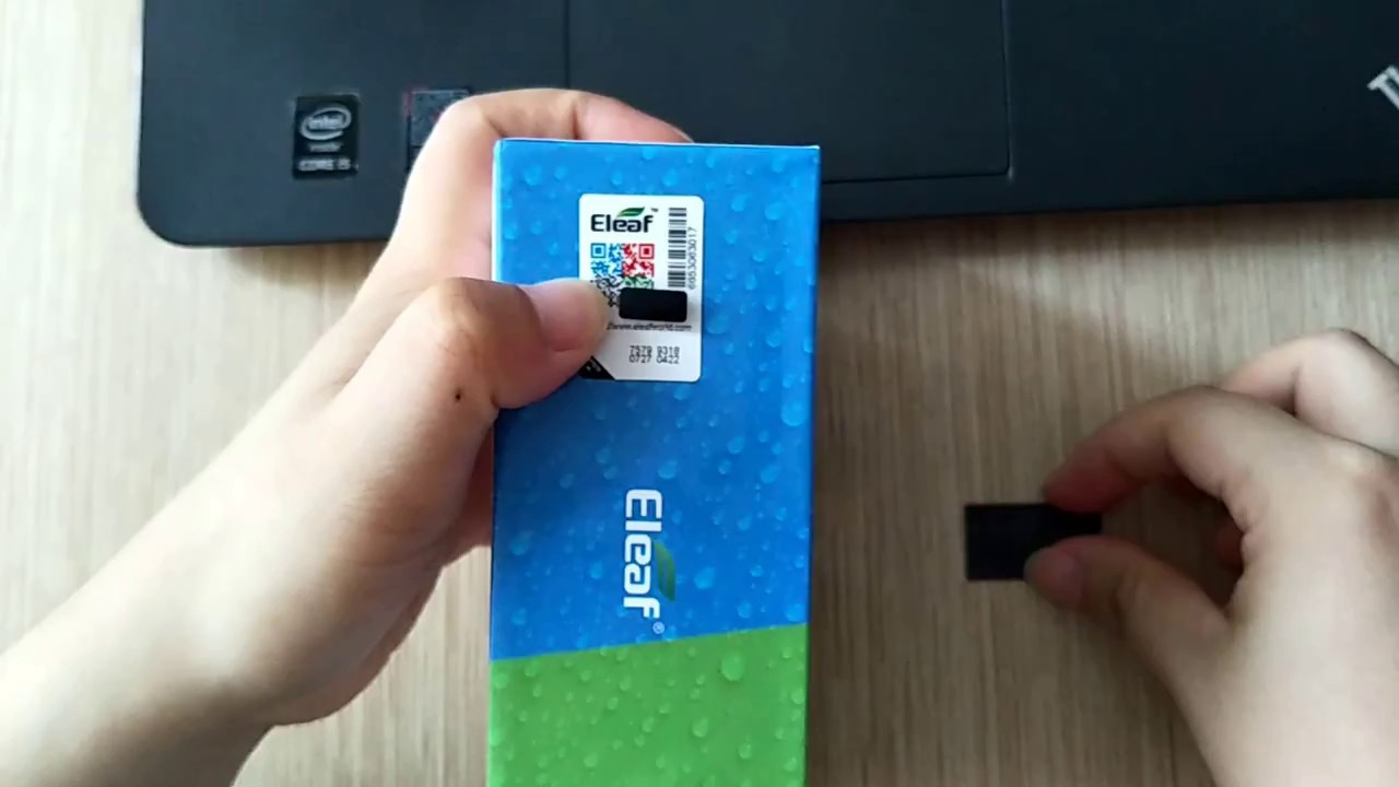 Eleaf new anti-counterfeiting sticker