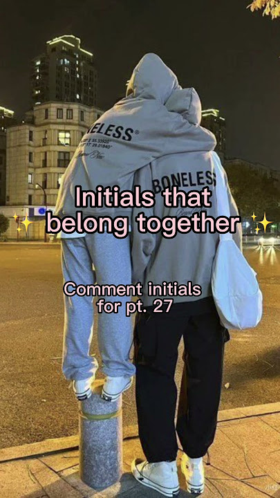 Initials that ❤️ belong togehter ❤️ pt. 26 #shortsviral #viral