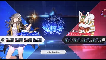 Hyperlink Match with DITING | Aetherium Wars | Green Light Level | Honkai Star Rail