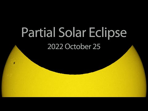 Partial Solar Eclipse 2022-10-25