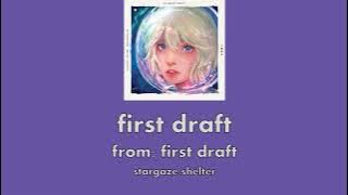 ファーストドラフト (first draft) // english lyrics