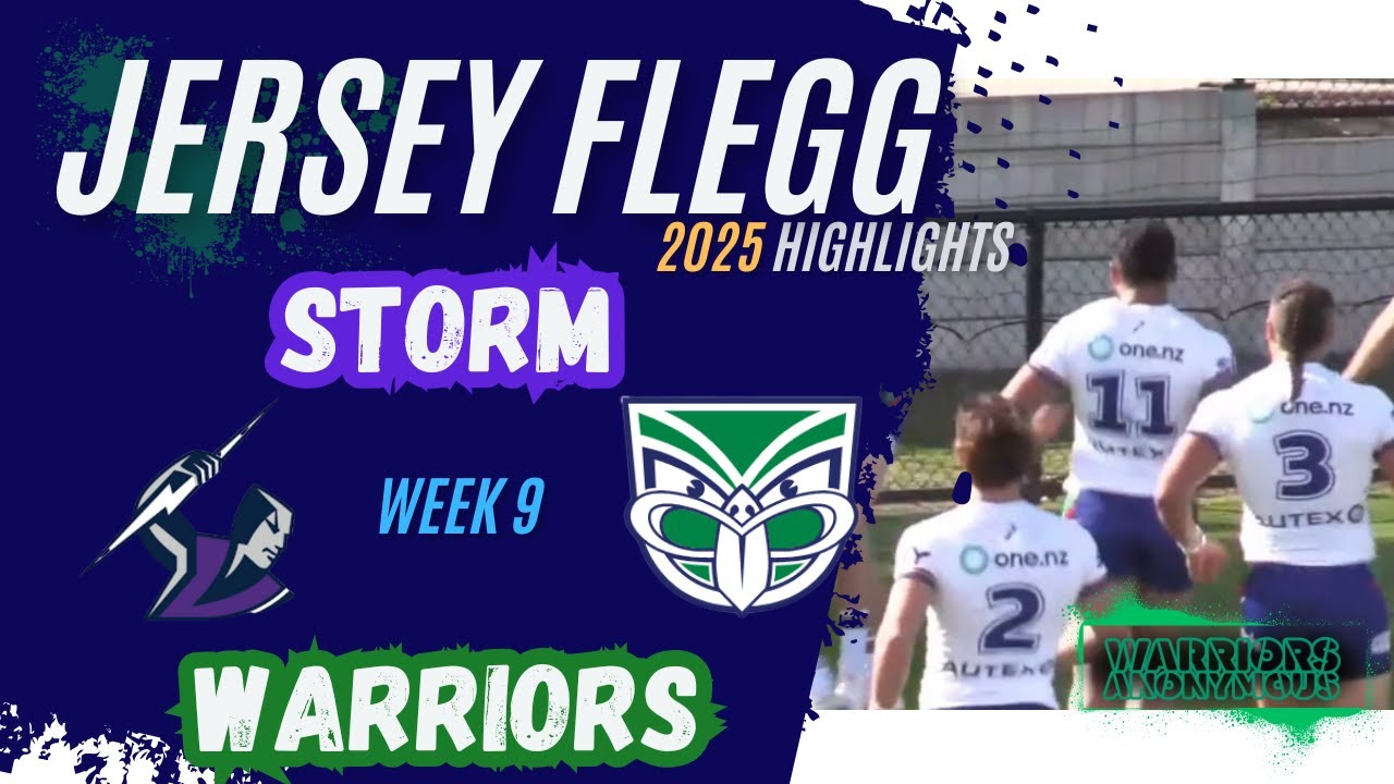 Уорриорз против Шторм | Джерси Флегг 2025 | Основные моменты 9-го тура