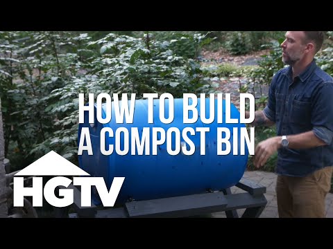 How to Build a Compost Bin | HGTV