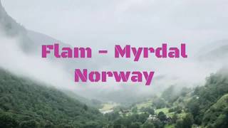 Norway Flam - Myrdal Waterfalls Train Journey