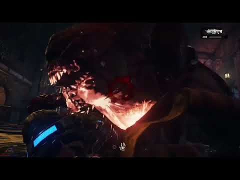Gears of War 4 XBOX Series X Gameplay - At the Doorstep