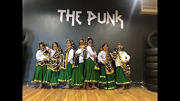 Gajban pani ne chali/ Haryanvi dance /the punk / St.francis xavier students