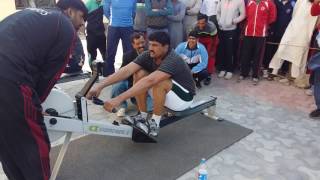 Indoor Rowing 500m pakistan ch maqbool 1.18.5