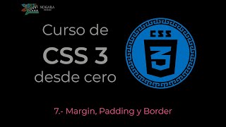 Curso de Desarrollo web 2021 // clase 20 - Margin, Padding y Border en CSS 3