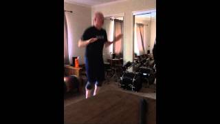 Insanity Fit Test # 4 Power Jumps - Hello 60! #pushplay #digdeep