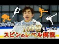 これを知っていればフィギュアスケートが100倍楽しくなる!織田信成のスピンレベル解説